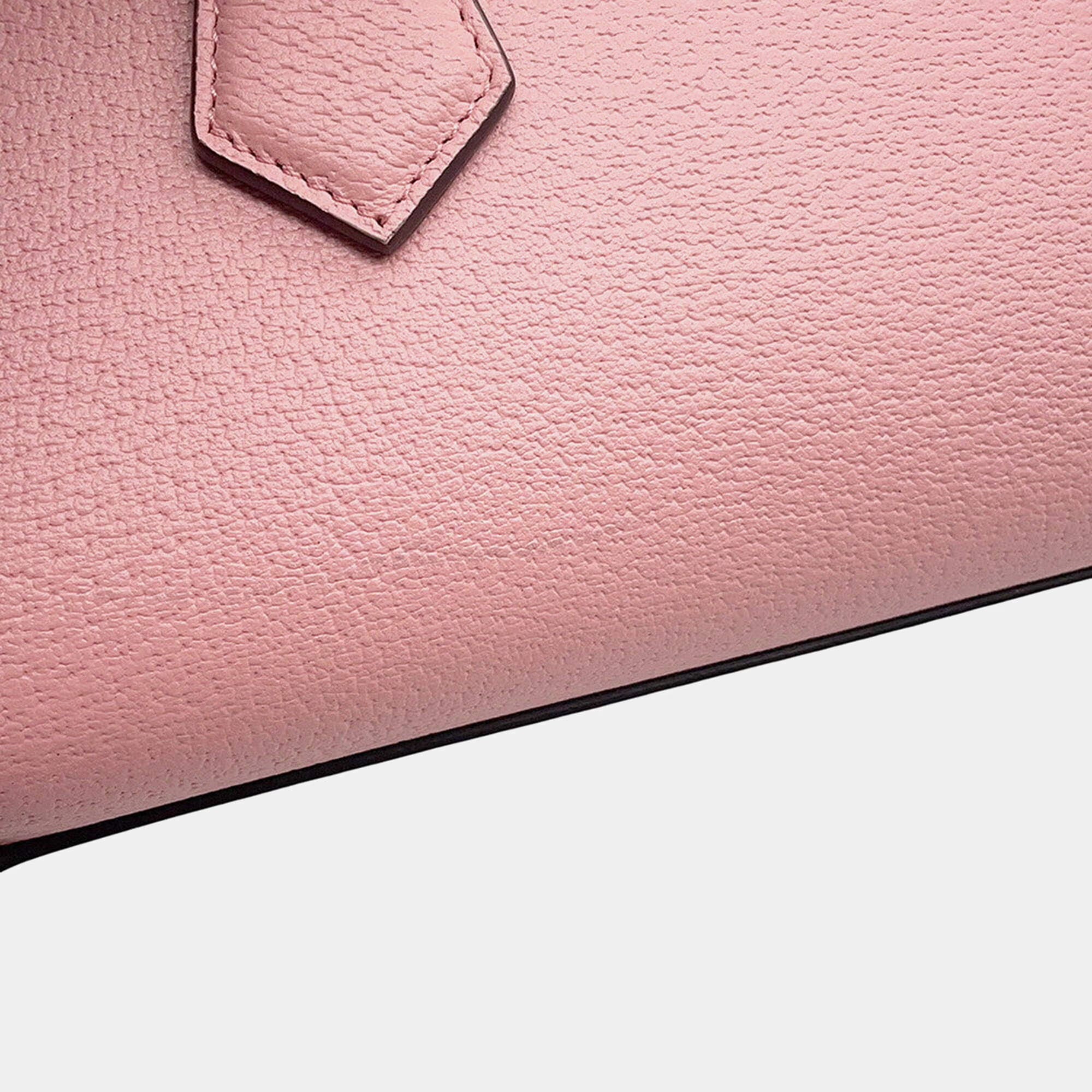 Gucci Diana 2Way Tote Bag Pink Leather Size Small