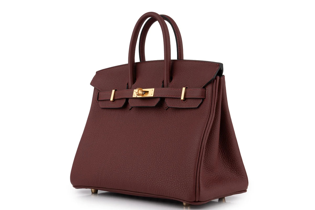 Hermès Birkin 25 Togo Rouge H GHW