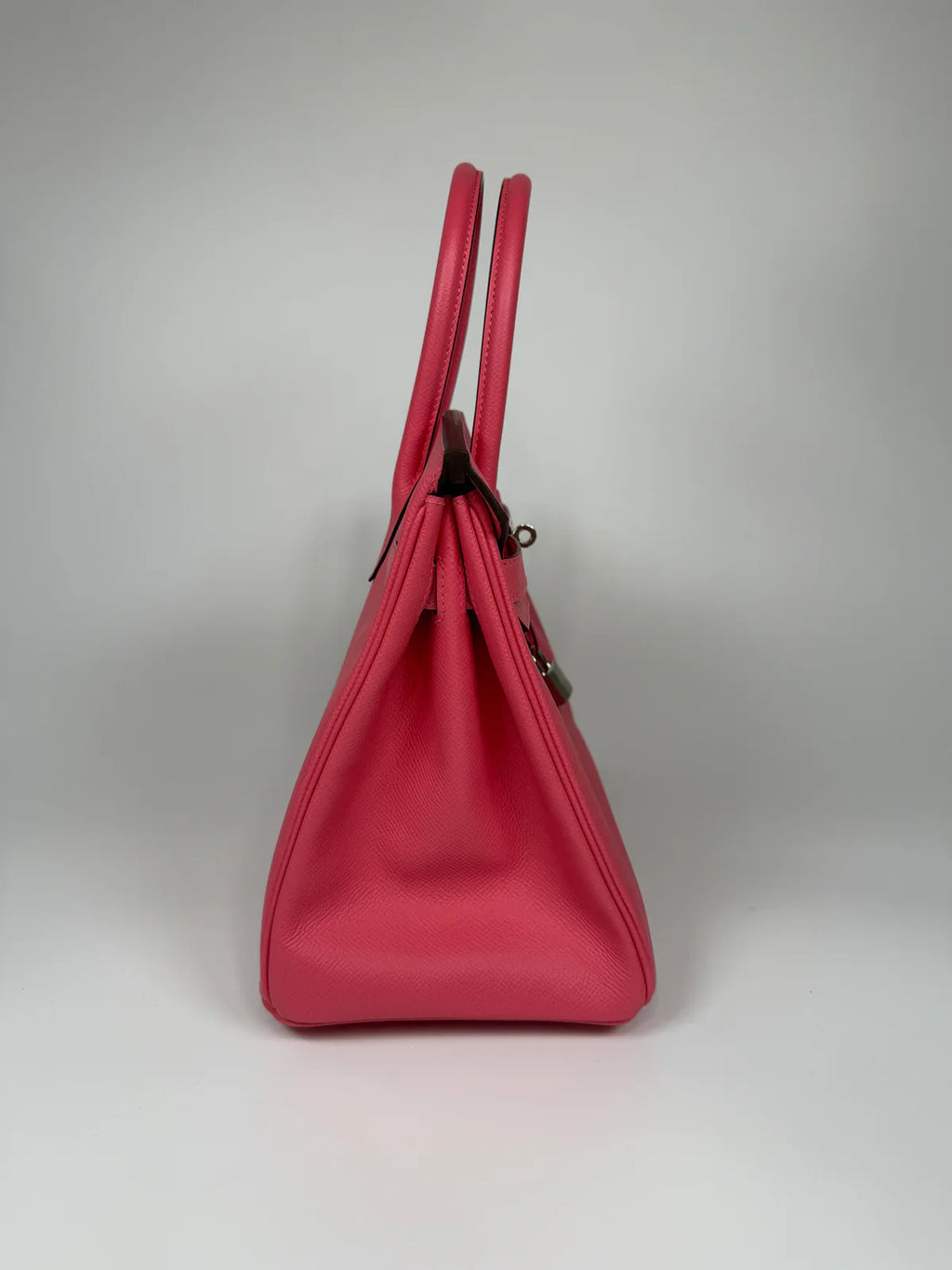 HERMÈS BIRKIN 30 IN ROSE AZALEE EPSOM LEATHER WITH PALLADIUM HARDWARE