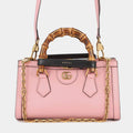 Gucci Diana 2Way Tote Bag Pink Leather Size Small