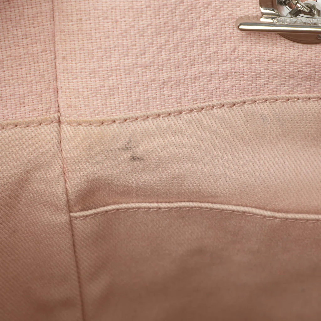 Chanel Deauville Medium Pink Canvas Tote