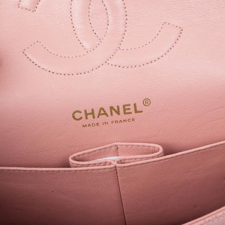 Chanel Pink Caviar Medium Double Flap Bag