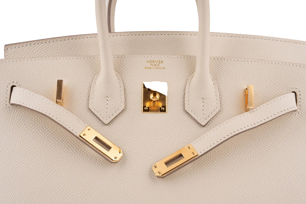 Hermès Birkin 25 Epsom Nata GHW