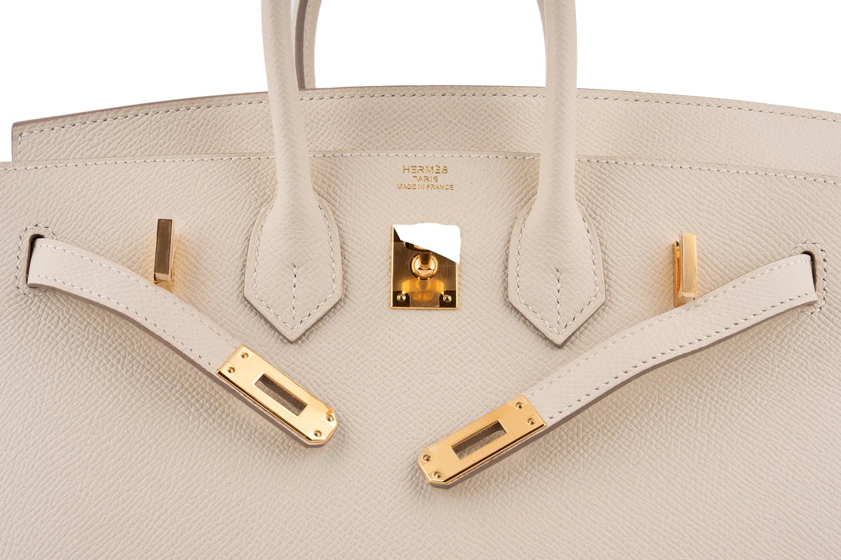 Hermès Birkin 25 Epsom Nata GHW