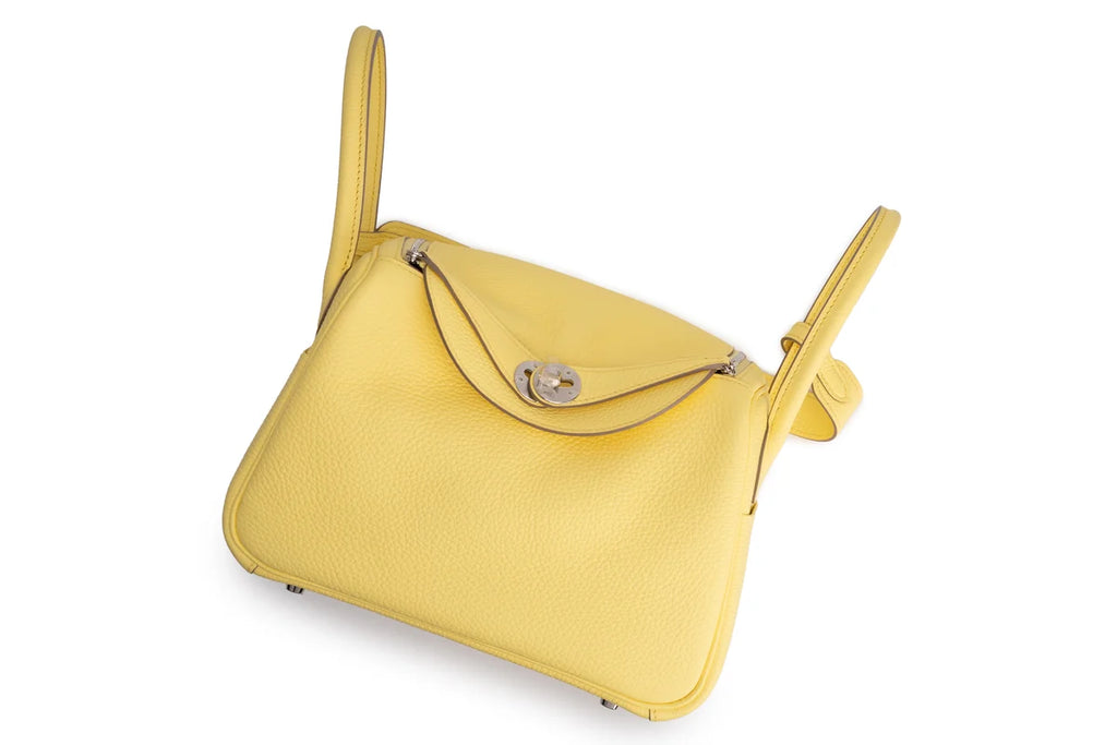 Hermès Lindy 26 Clemence Limoncello PHW