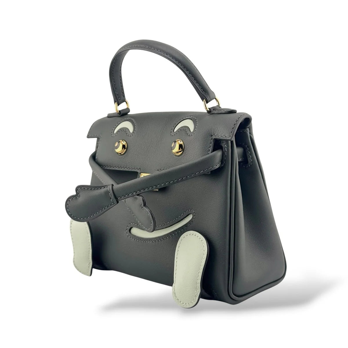 Hermes Kelly Doll Vert Fonce/Vert Peppermint Swift PBHW