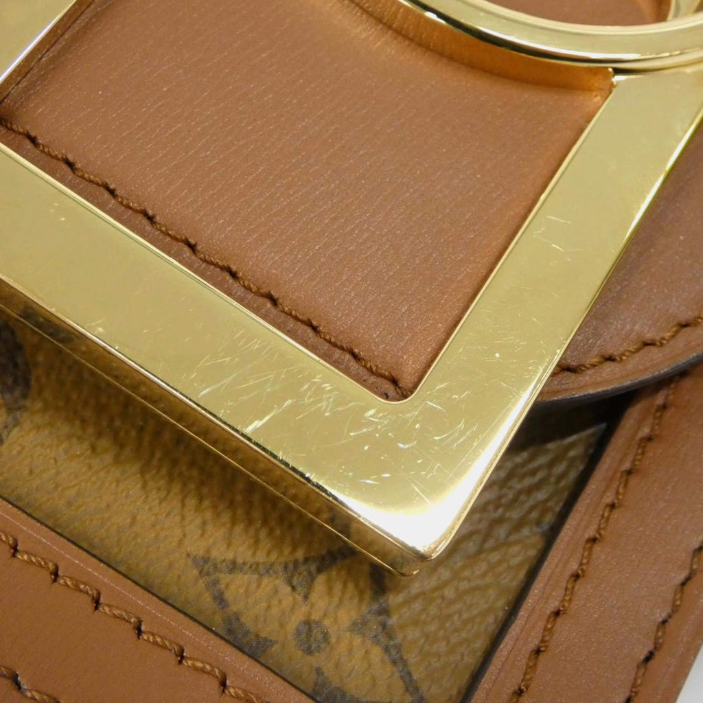 Louis Vuitton Dauphine XL Brown Shoulder Bag