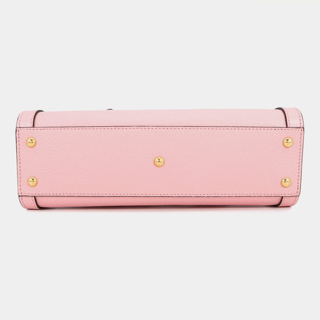 Gucci Diana 2Way Tote Bag Pink Leather Size Small