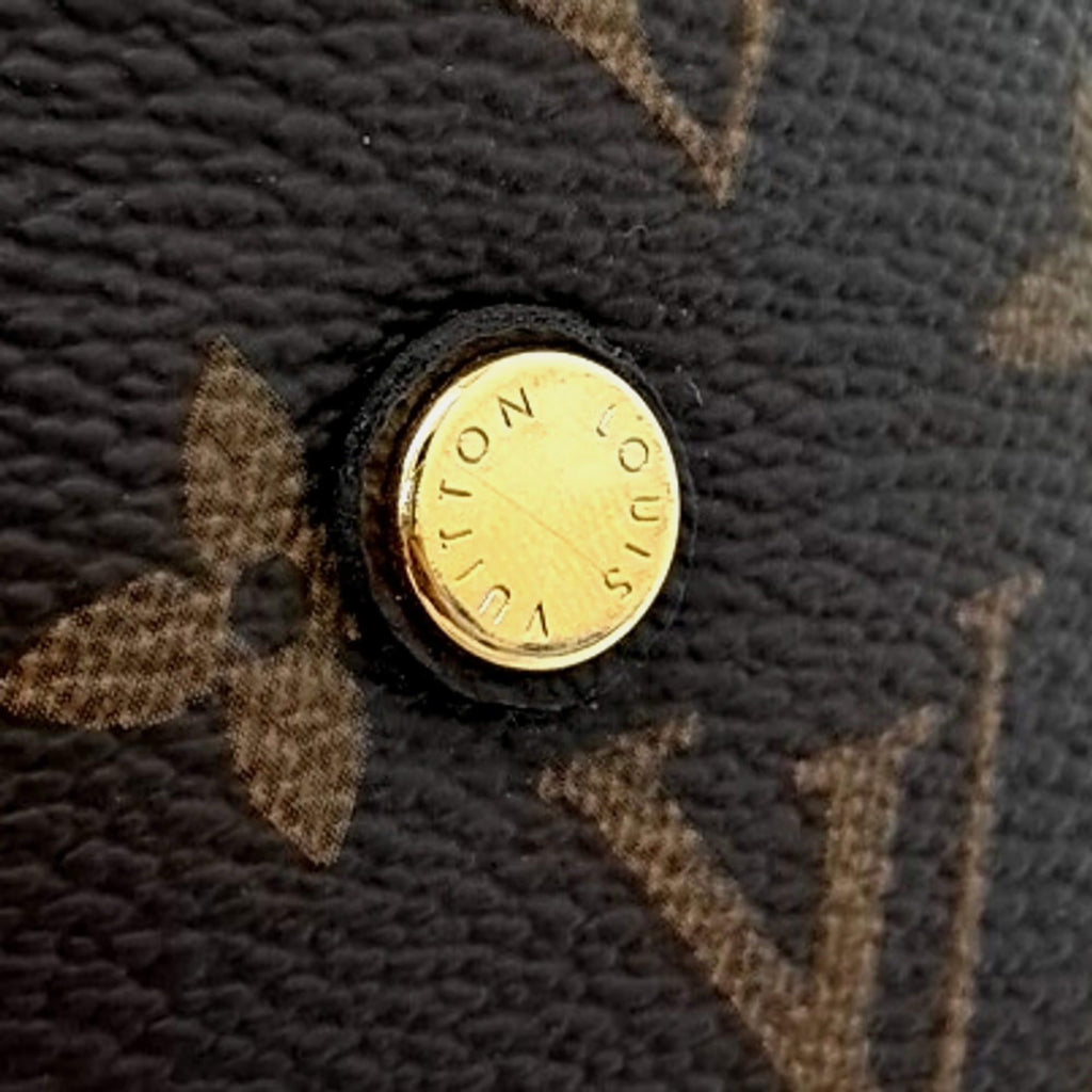 Louis Vuitton Brown PVC Monogram Montaigne MM
