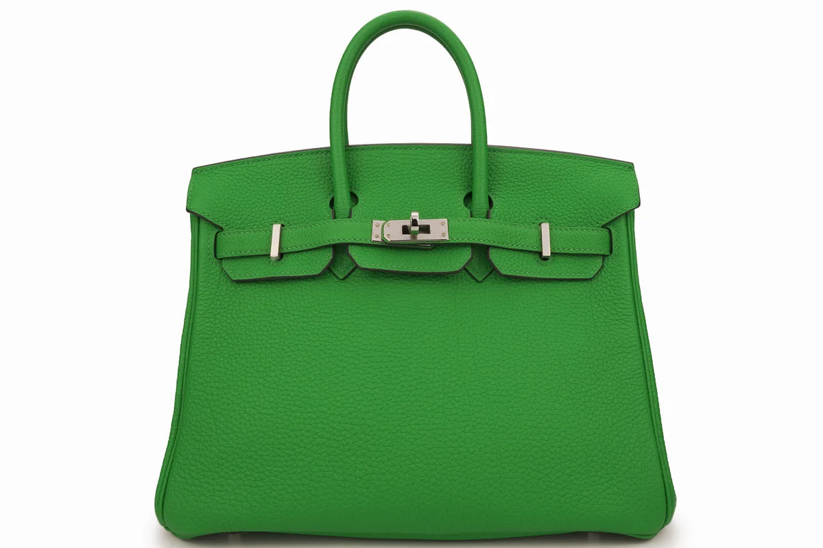 Hermès Birkin 25 Togo Bamboo Verso/Caramel PHW