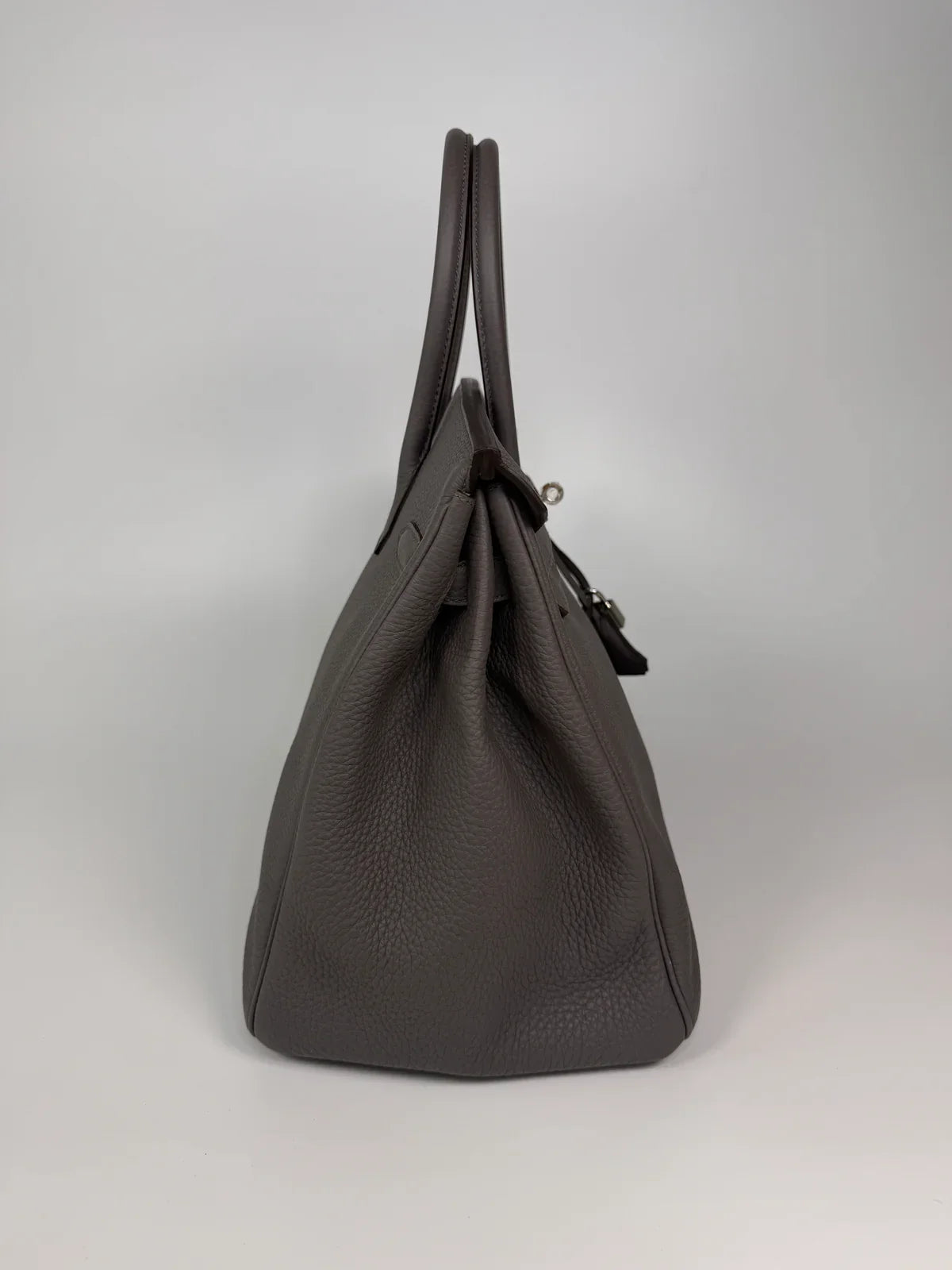 HERMÈS BIRKIN 35 IN GRIS ETAIN TOGO LEATHER WITH PALLADIUM HARDWARE