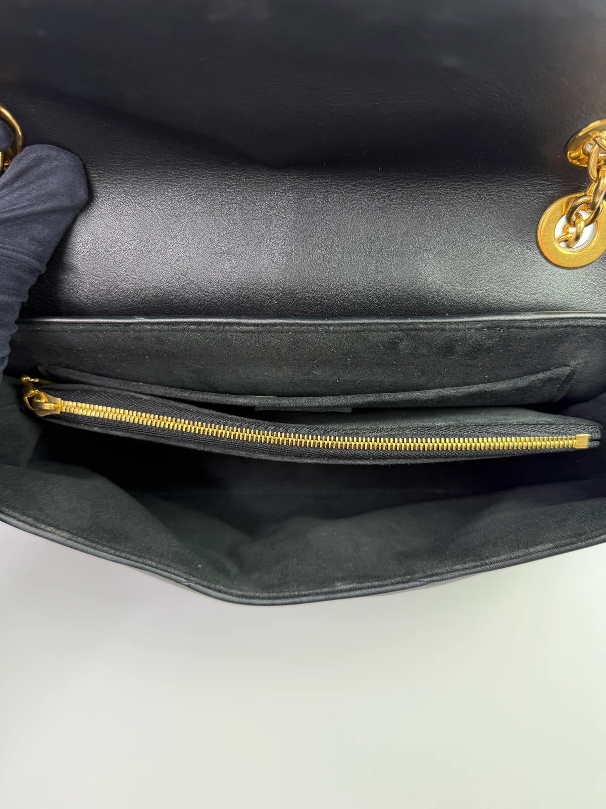 LOUIS VUITTON NEW WAVE CHAIN SHOULDER BAG WITH GOLD HARDWARE