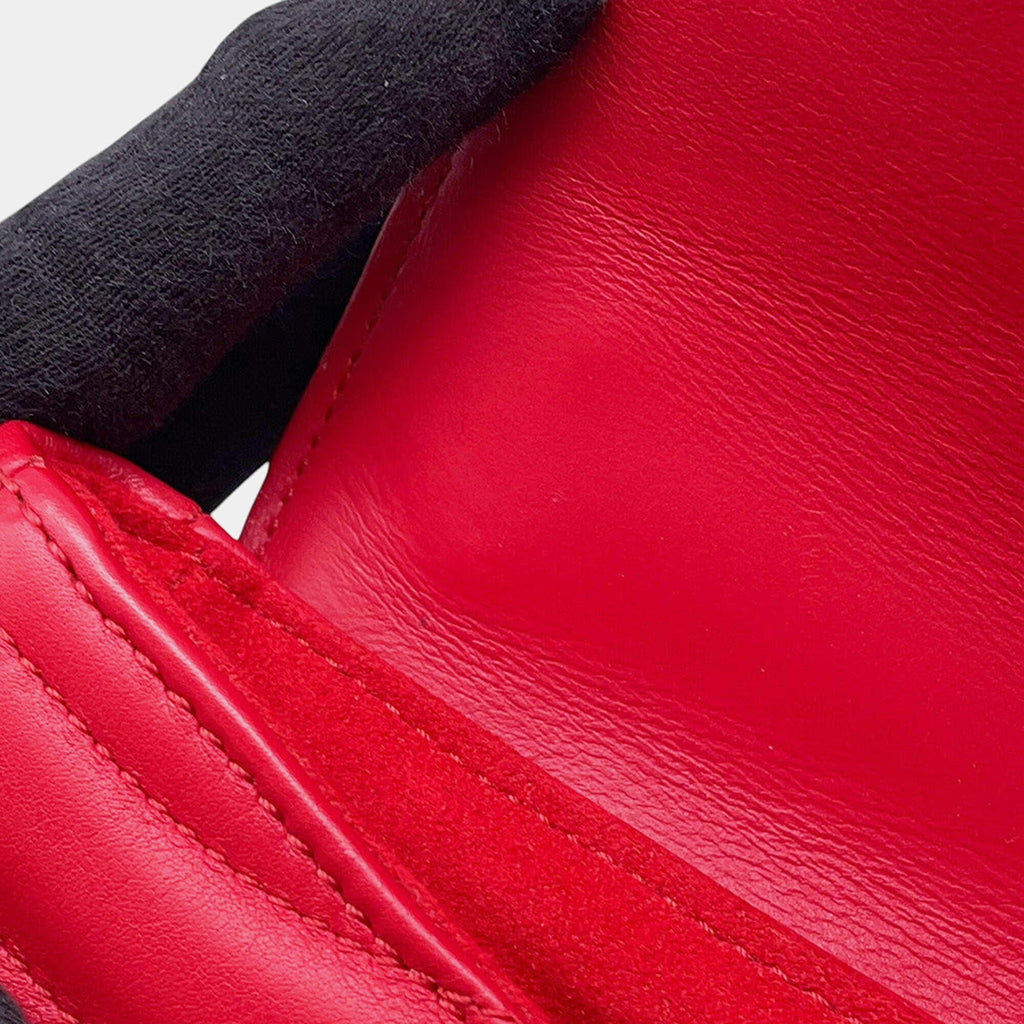 Louis Vuitton New Wave Chain Bag Red Leather Size Pm