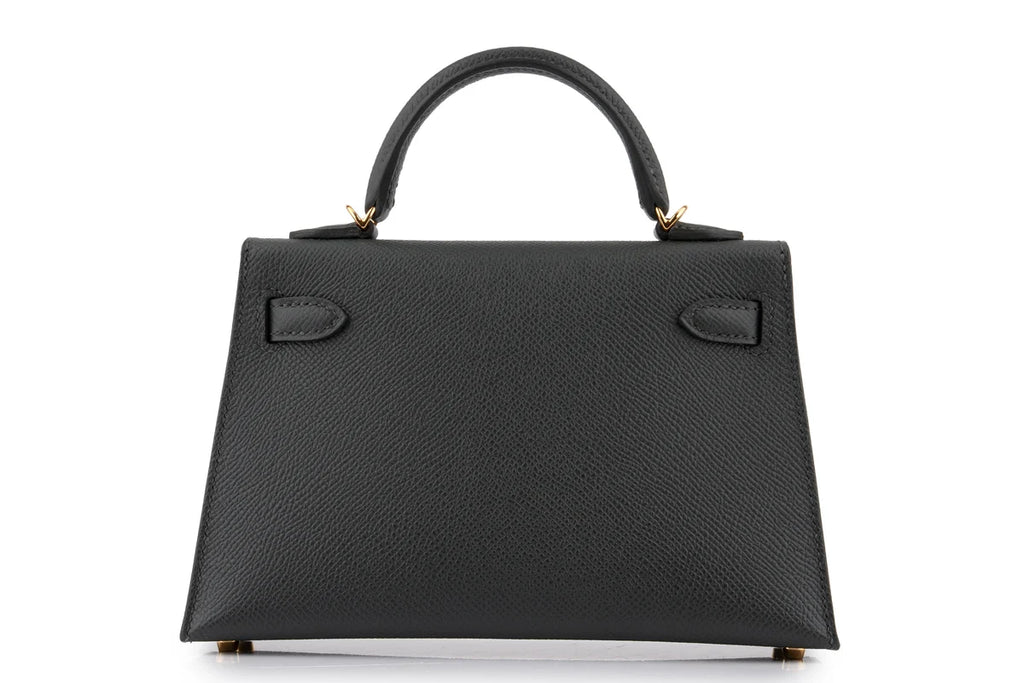 Hermès Mini Kelly Epsom Vert Mangrove GHW