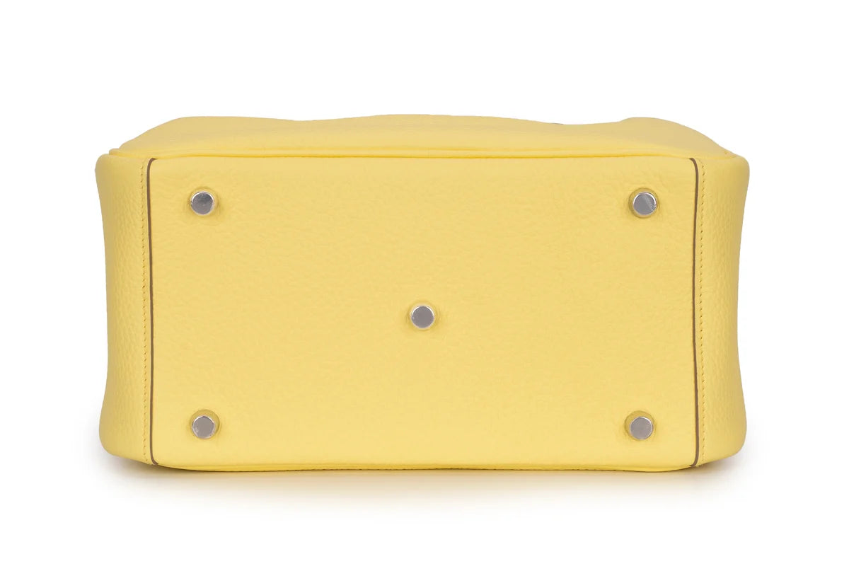 Hermès Lindy 26 Clemence Limoncello PHW