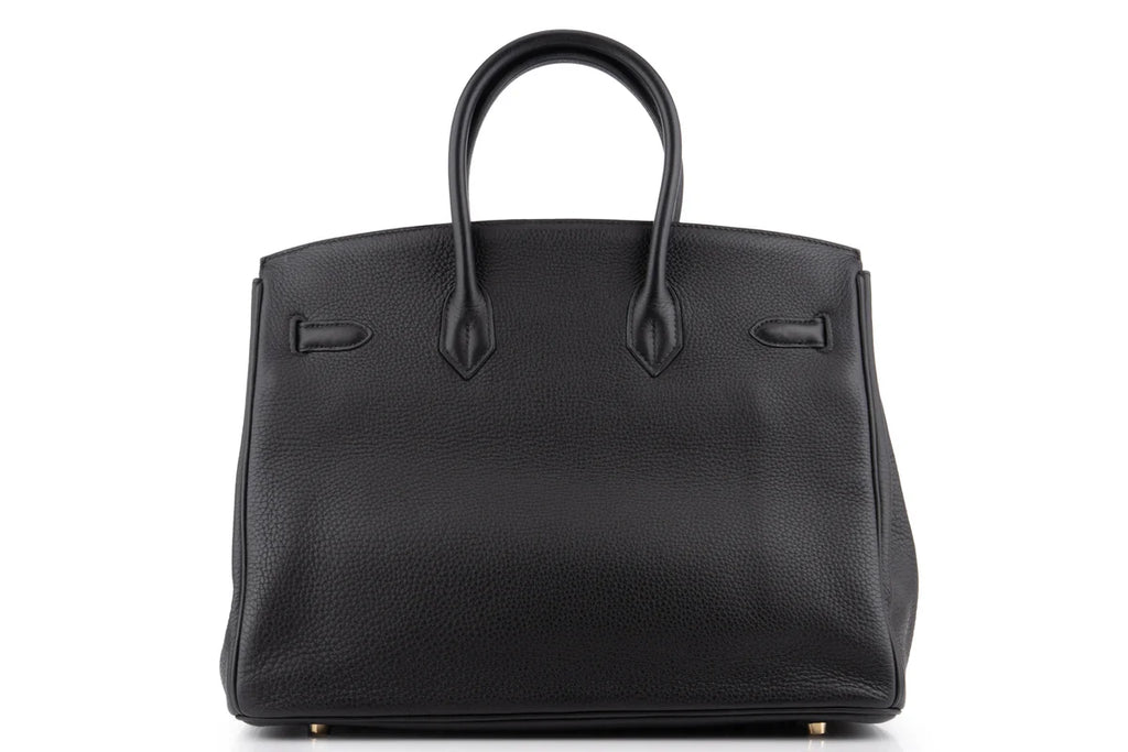 Hermès Birkin 35 Clemence Noir GHW