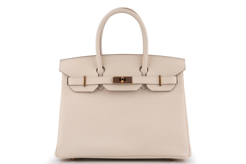 Hermès Birkin 30 Epsom Craie RGHW