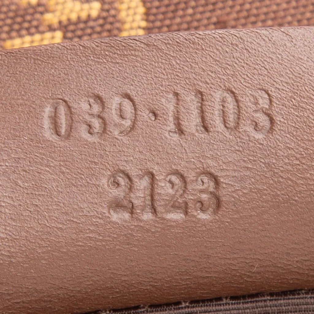 Gucci Brown GG Canvas Boat Pochette
