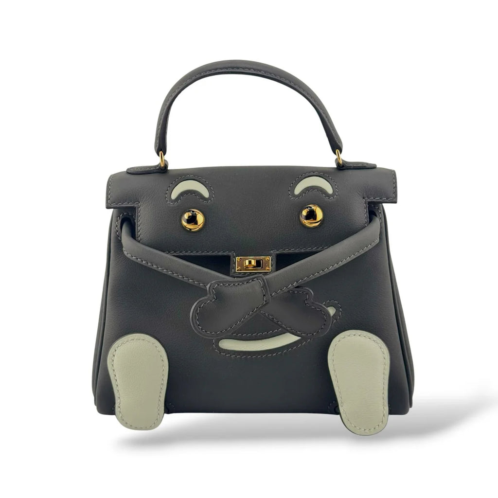 Hermes Kelly Doll Vert Fonce/Vert Peppermint Swift PBHW