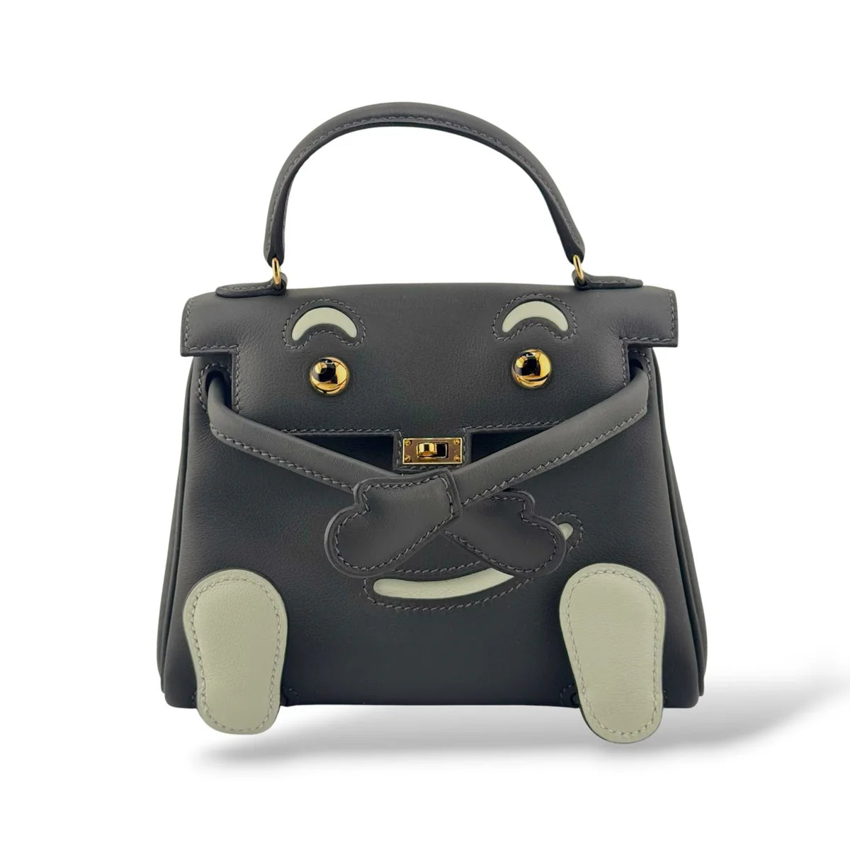 Hermes Kelly Doll Vert Fonce/Vert Peppermint Swift PBHW
