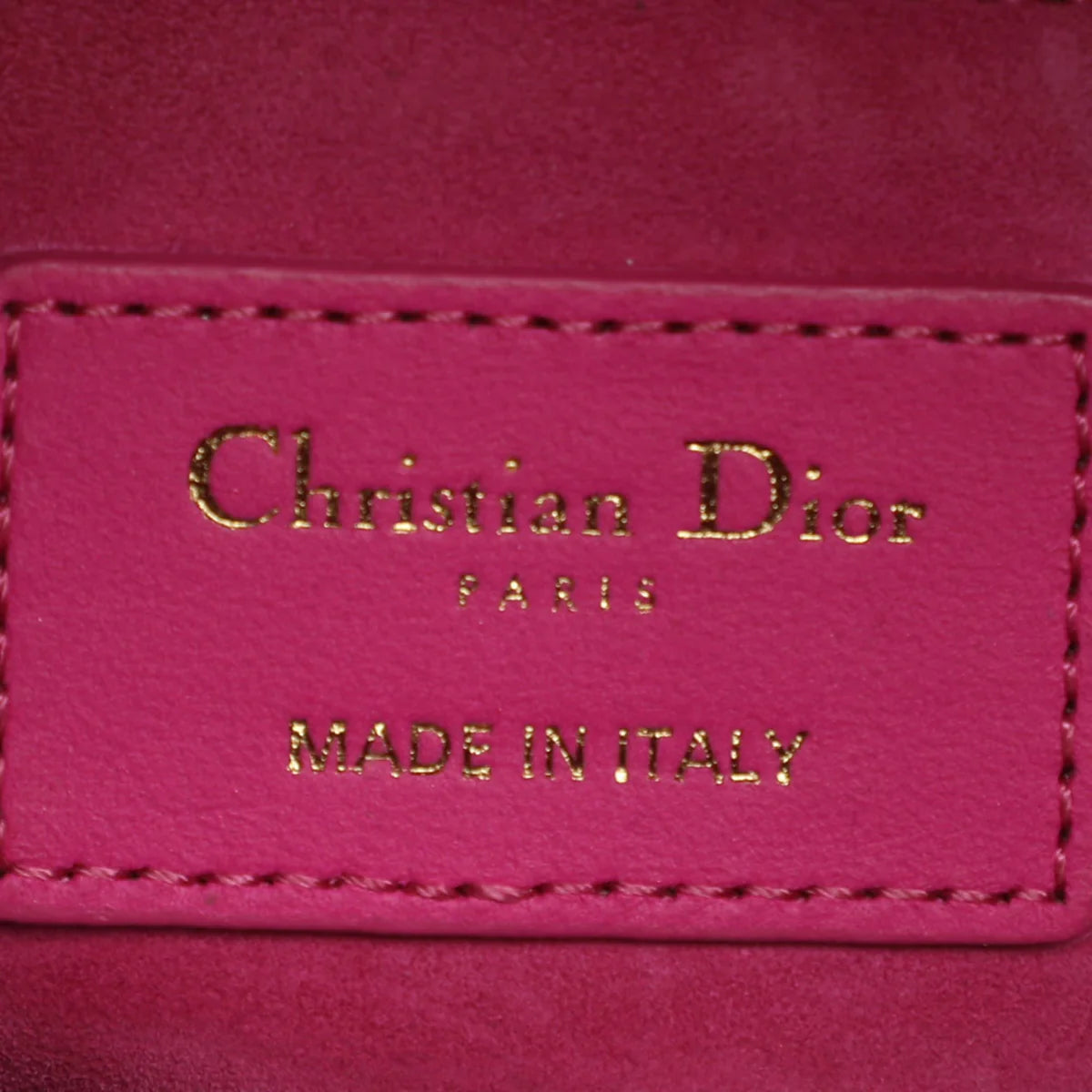 Dior Lady Dior My ABCDior Small Pink Cannage Leather Tote