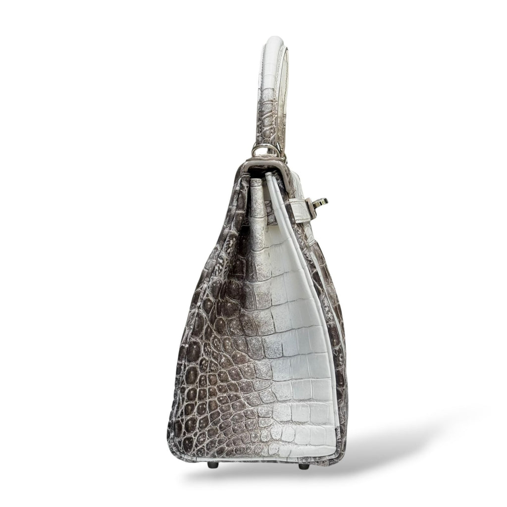 Hermes Kelly 28 Himalaya Crocodile Niloticus PHW