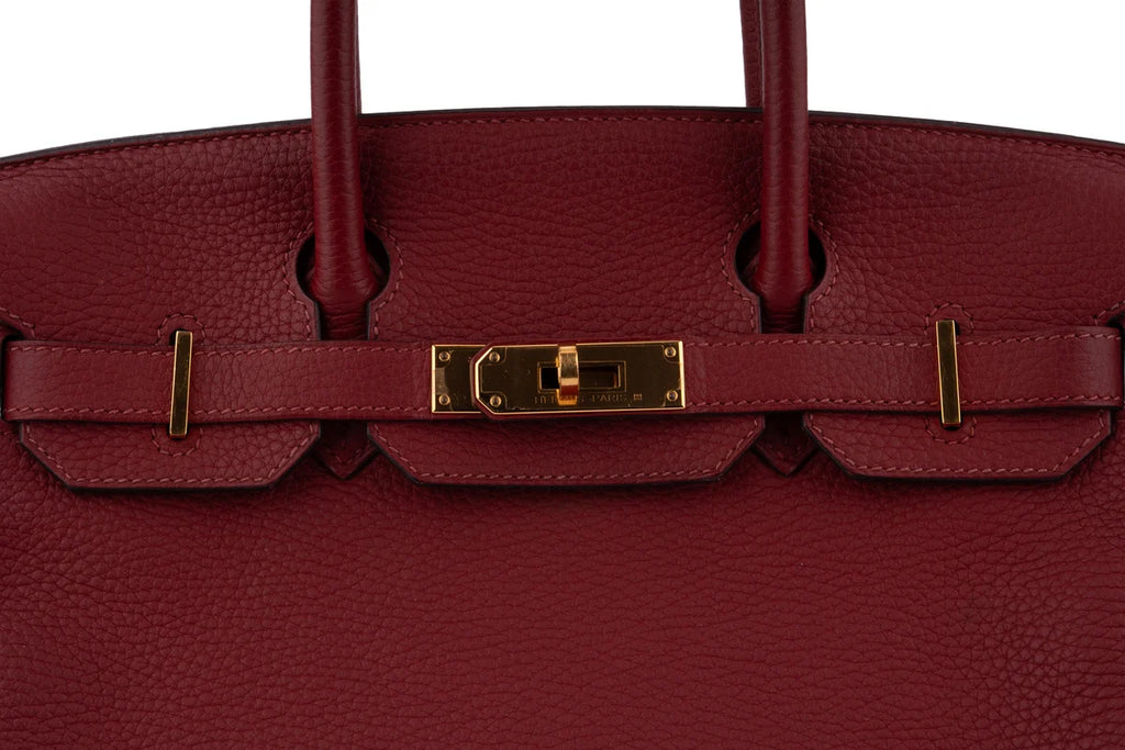 Hermès Birkin 30 Togo Rouge Grenat GHW