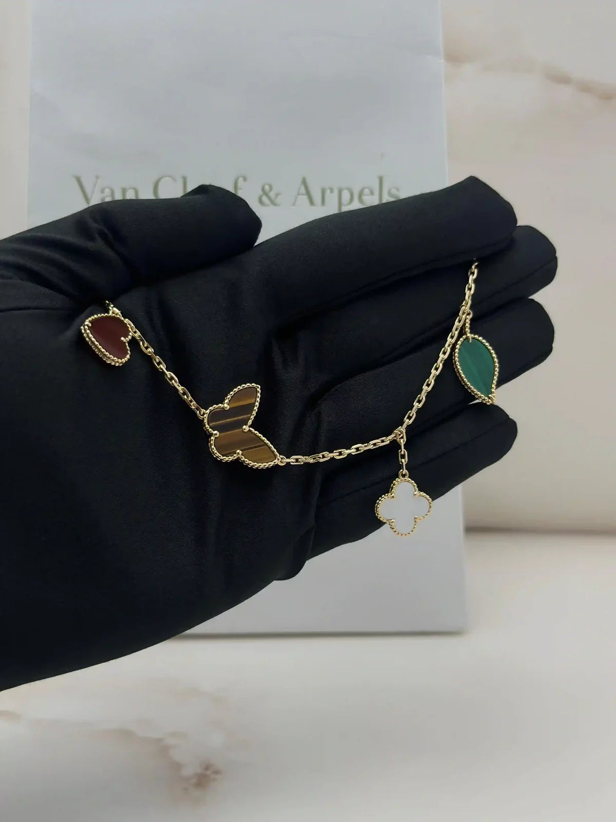 Van Cleef And Arpels Lucky Alhambra Bracelet