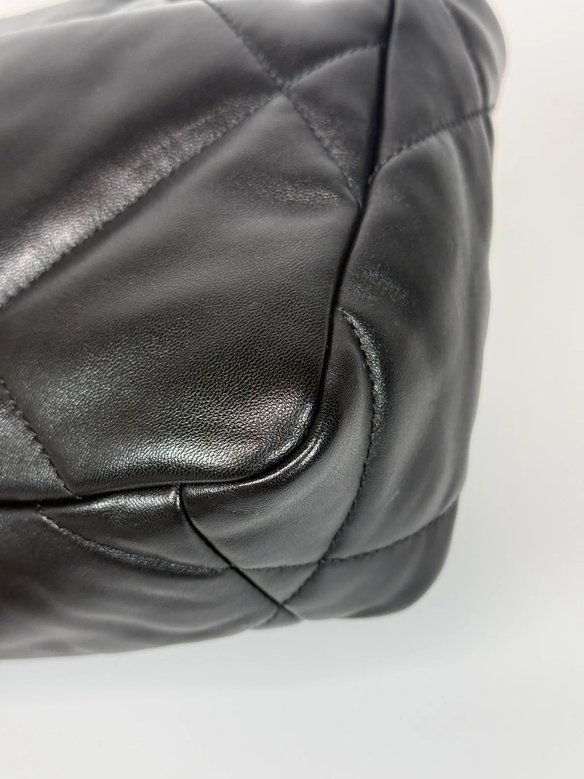 CHANEL 19 SMALL IN BLACK LAMBSKIN LEATHER WITH GOLD AND SILVER HARDWARE