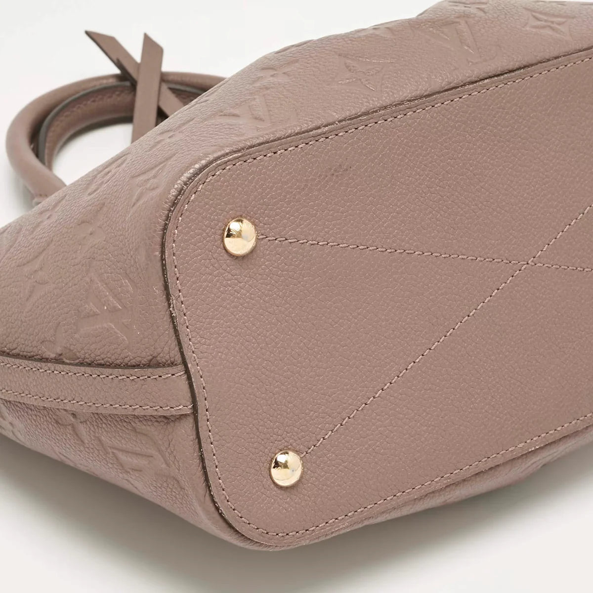 Louis Vuitton Beige Monogram Empreinte Leather Mazarine PM Bag