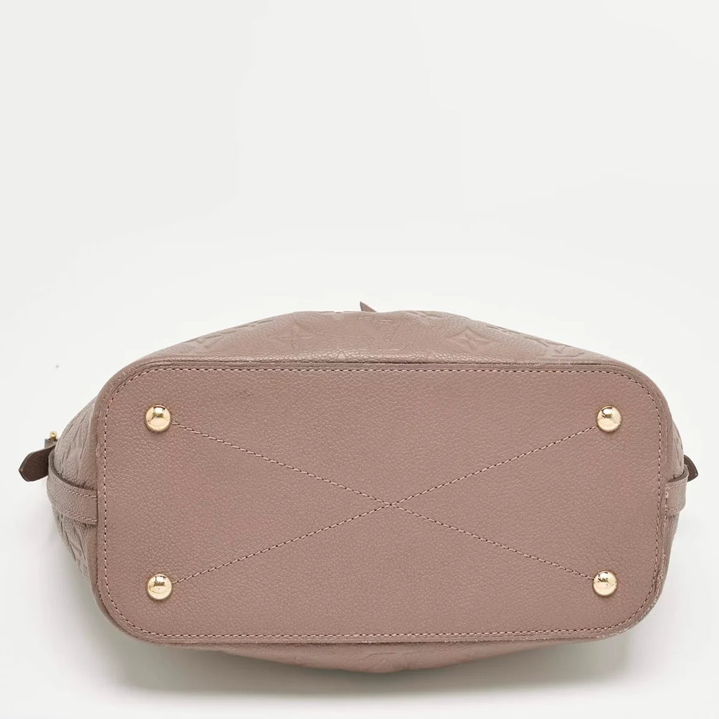 Louis Vuitton Beige Monogram Empreinte Leather Mazarine PM Bag