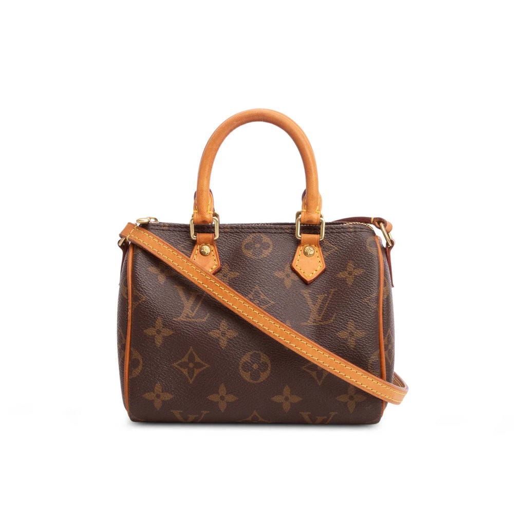 Louis Vuitton Monogram Nano Speedy Bandouliere