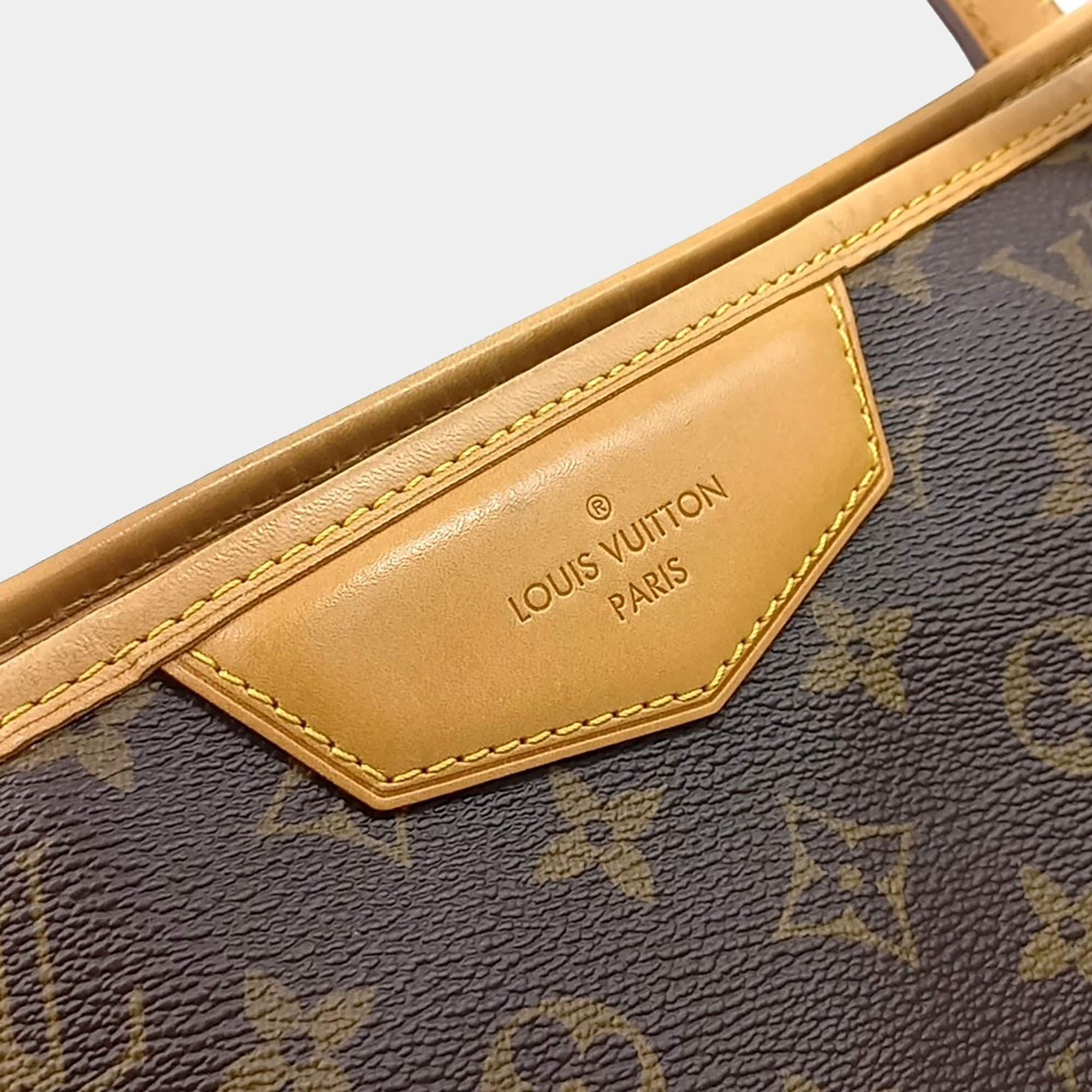 Louis Vuitton Monogram Estrella Brown Coated Canvas MM Bag