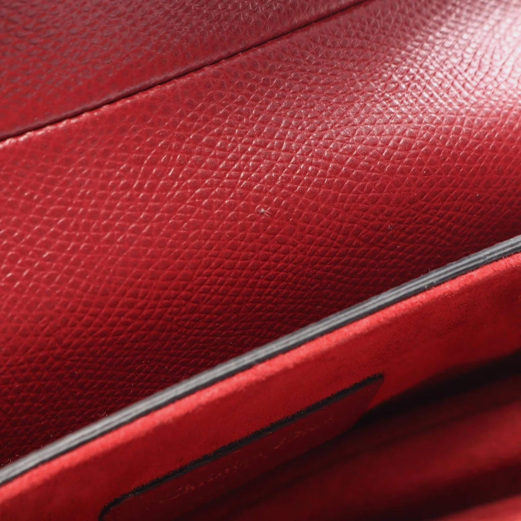 Christian Dior Saddle Mini Bordeaux Grained Calfskin Shoulder Bag