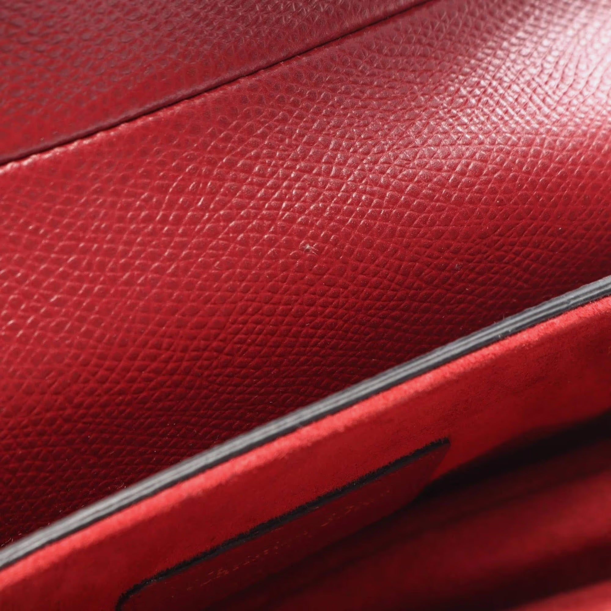 Christian Dior Saddle Mini Bordeaux Grained Calfskin Shoulder Bag