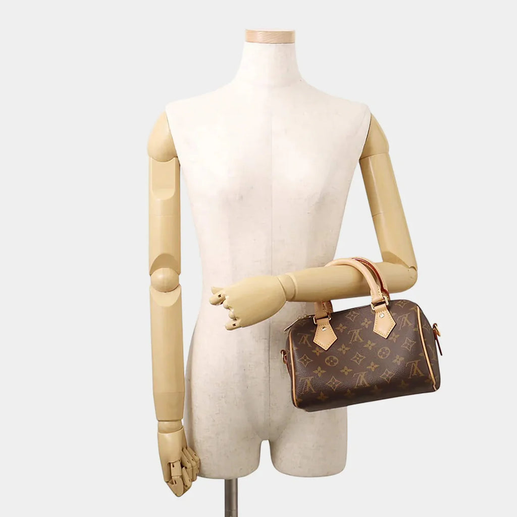 Louis Vuitton Speedy Bandouliere Brown Monogram Size 20