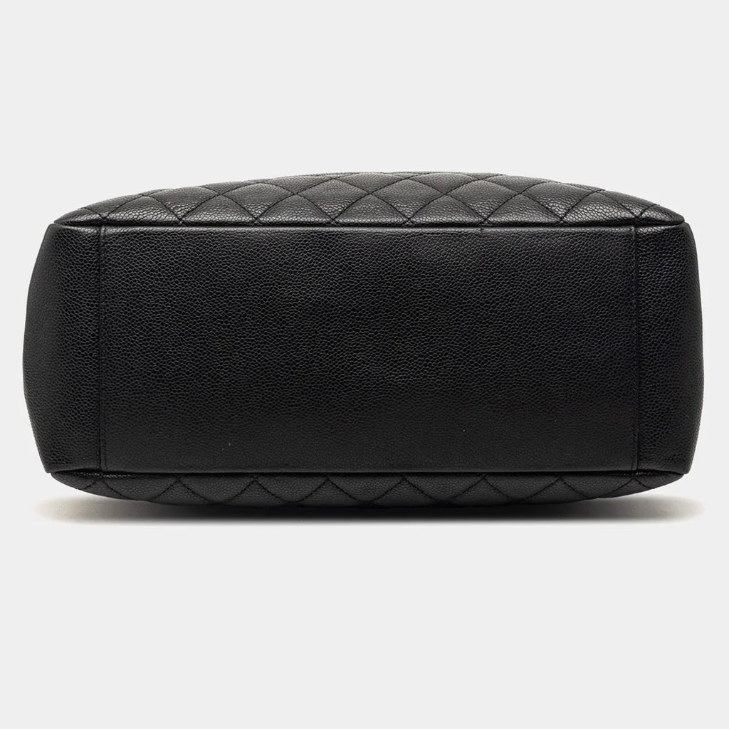 Chanel Black Caviar Grand Shopping Tote