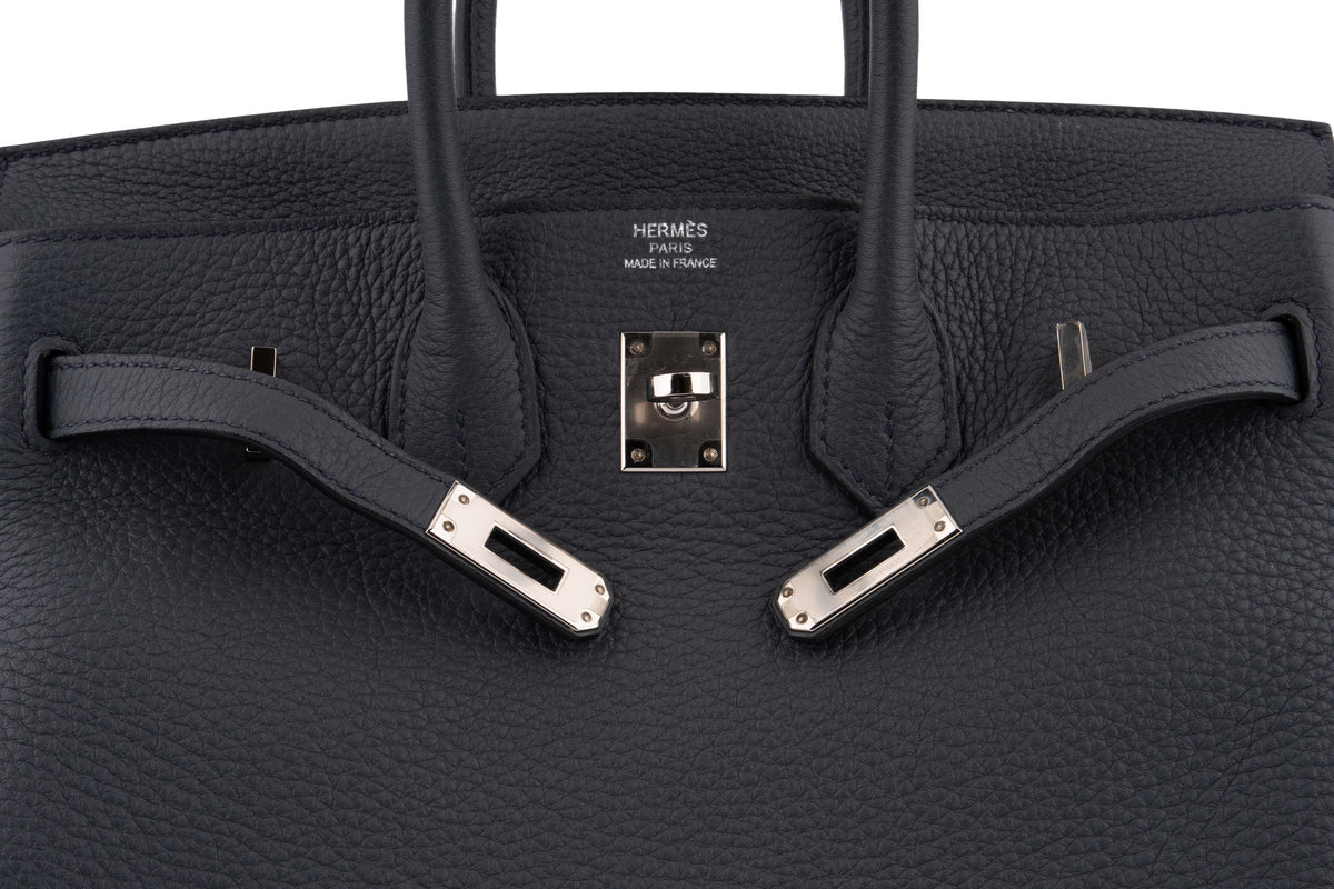 Hermès Birkin 25 Togo Gris Misty PHW