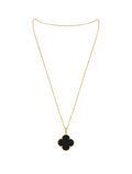Van Cleef And Arpels Magic Alhambra Long Necklace Onyx