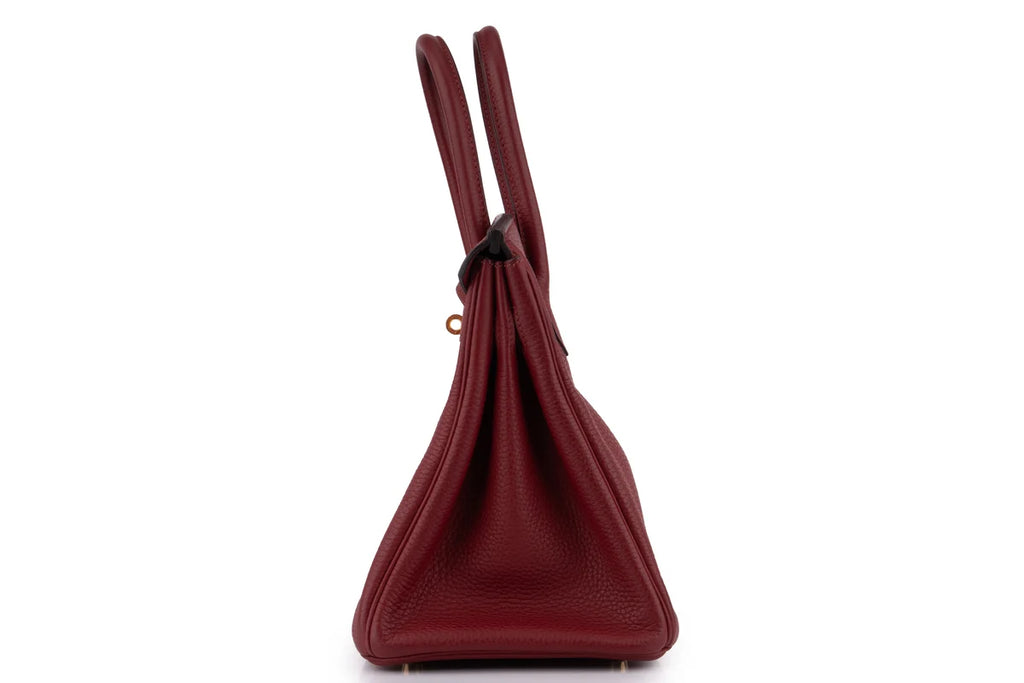 Hermès Birkin 30 Togo Rouge Grenat GHW