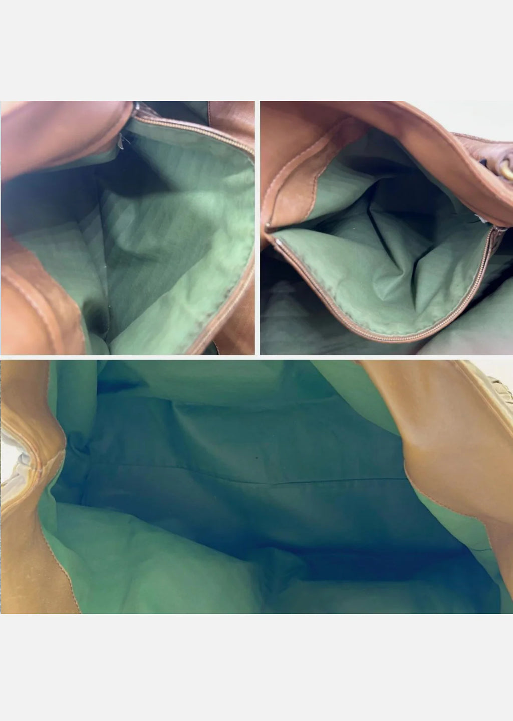 Bottega Veneta Intrecciato Leather Tote Bag Brown