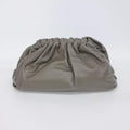 Bottega Veneta The Pouch Large Olive Green Butter Calfskin Leather Clutch Bag