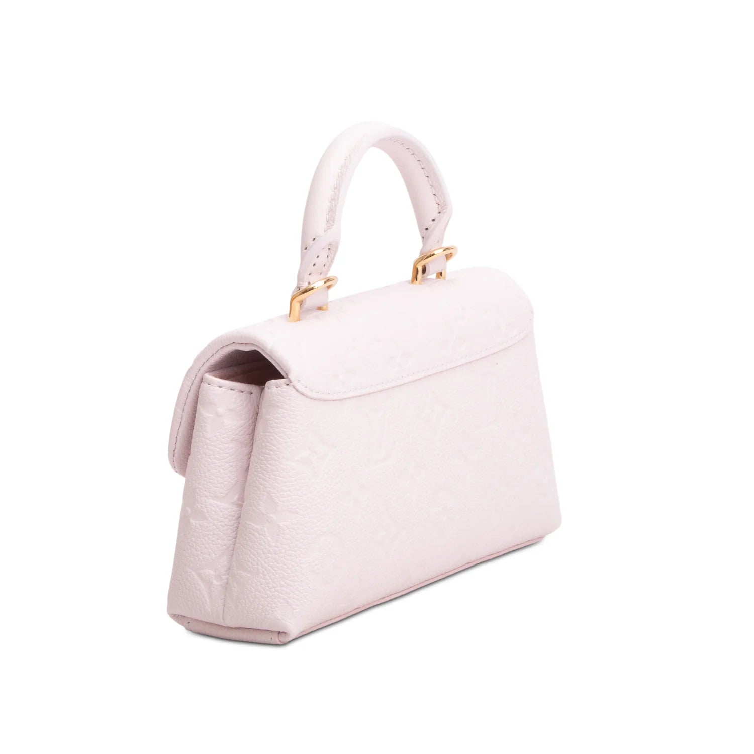 Louis Vuitton Pink Monogram Empreinte Leather Nano Madeleine