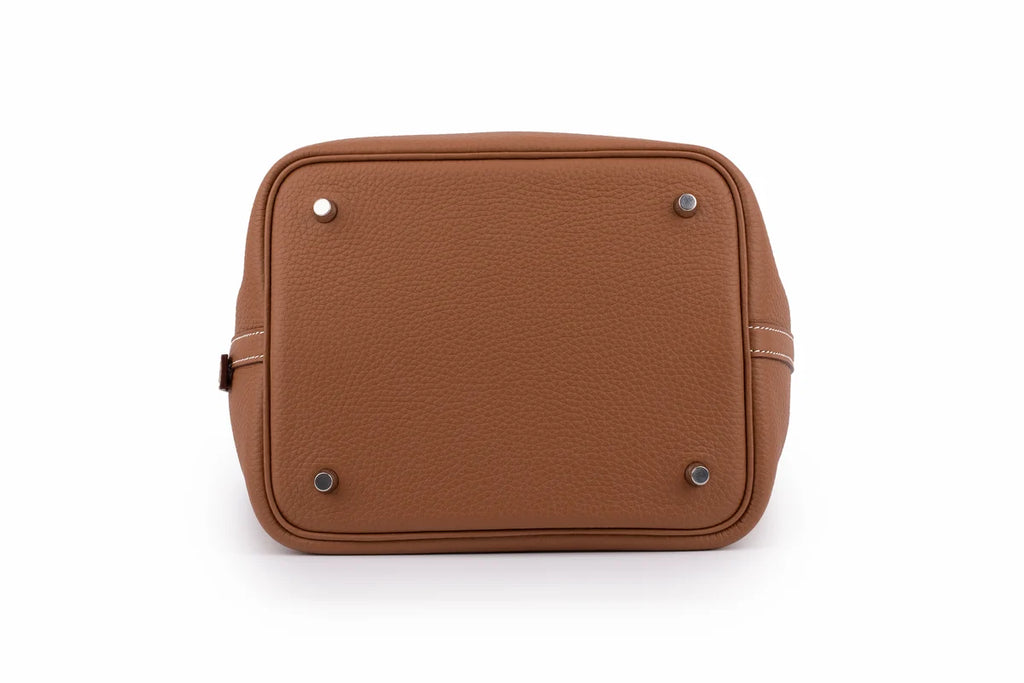 Hermès Picotin 22 Clemence Gold PHW