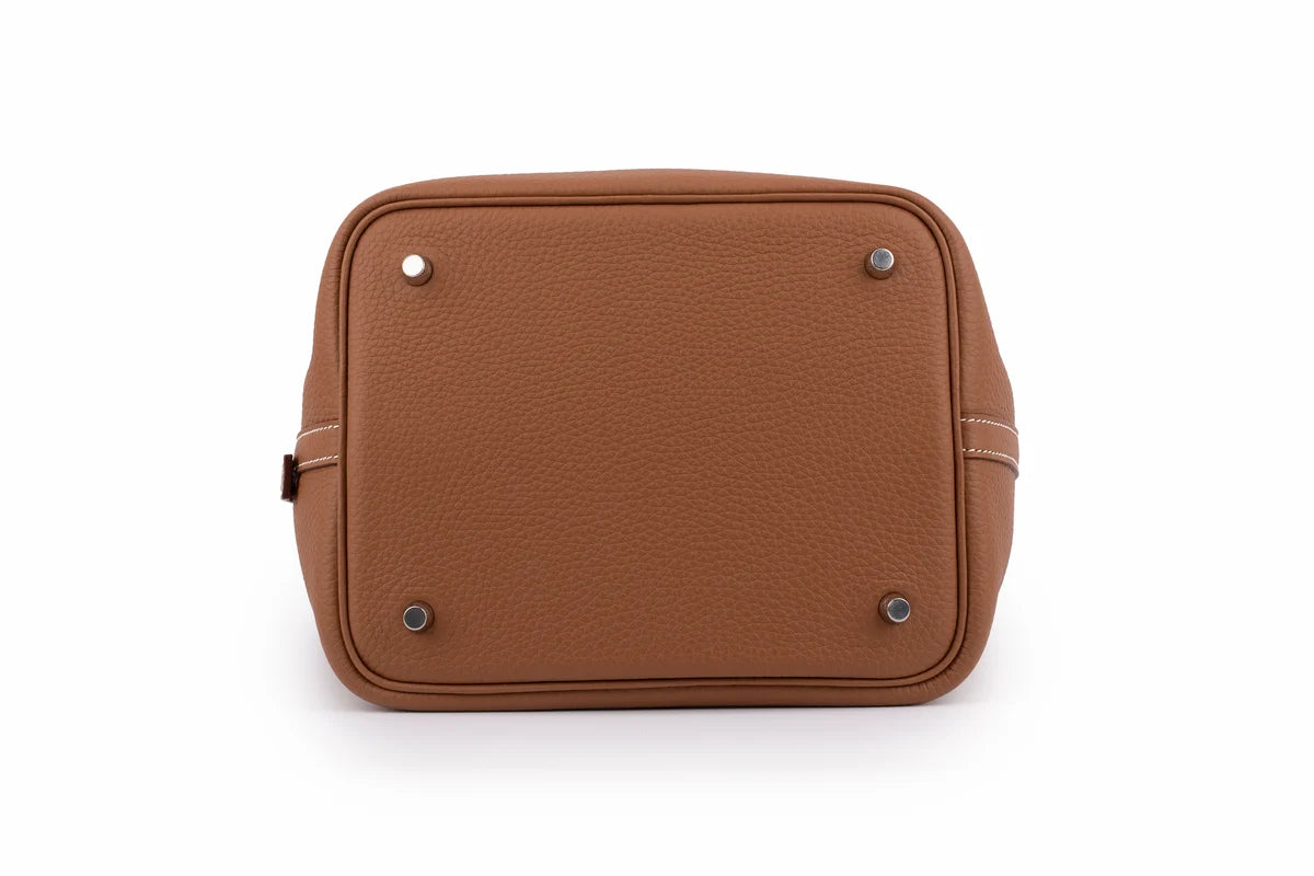 Hermès Picotin 22 Clemence Gold PHW