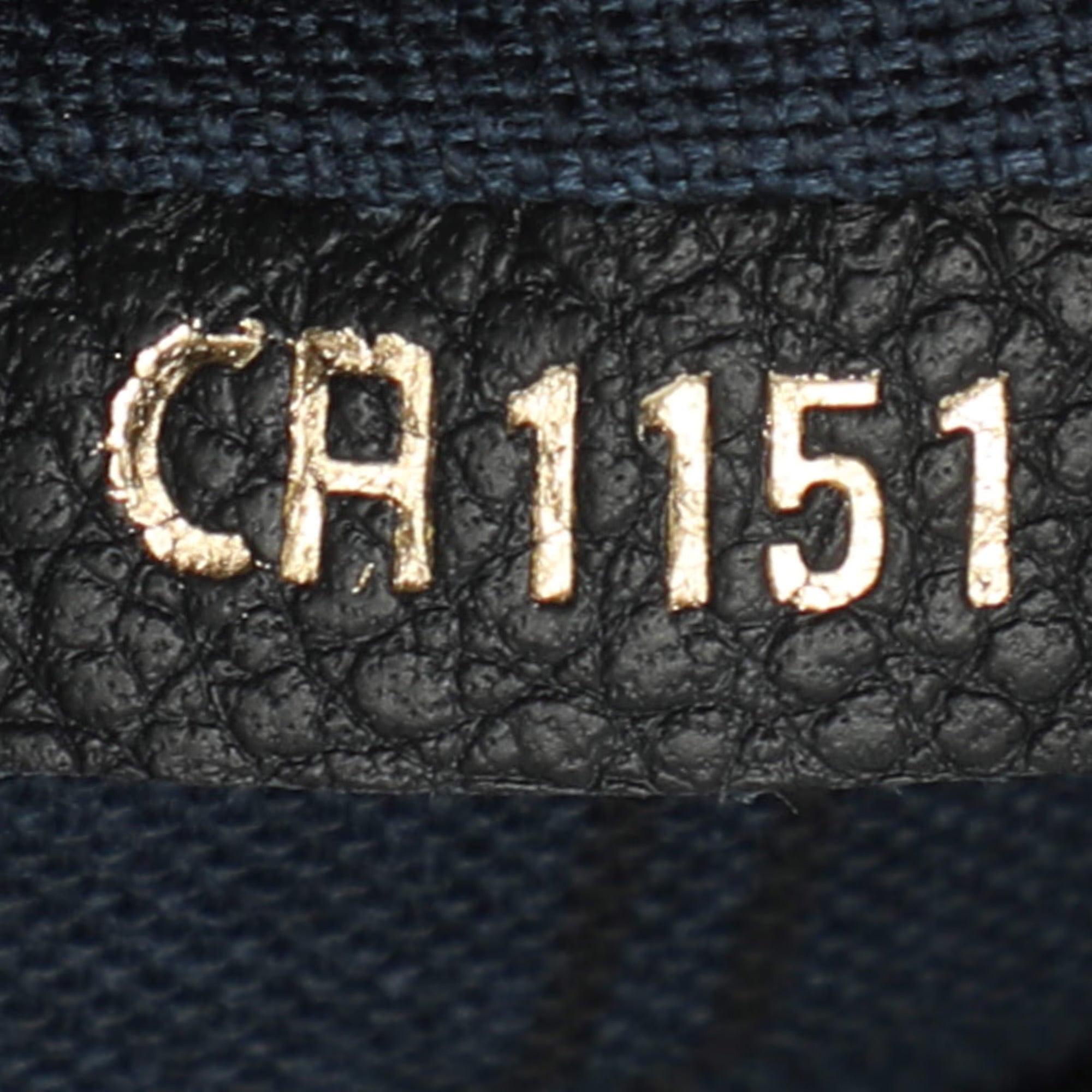 Louis Vuitton Artsy MM Bleu Infini Empreinte Leather Bag