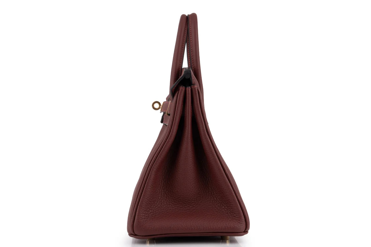Hermès Birkin 25 Togo Rouge H GHW