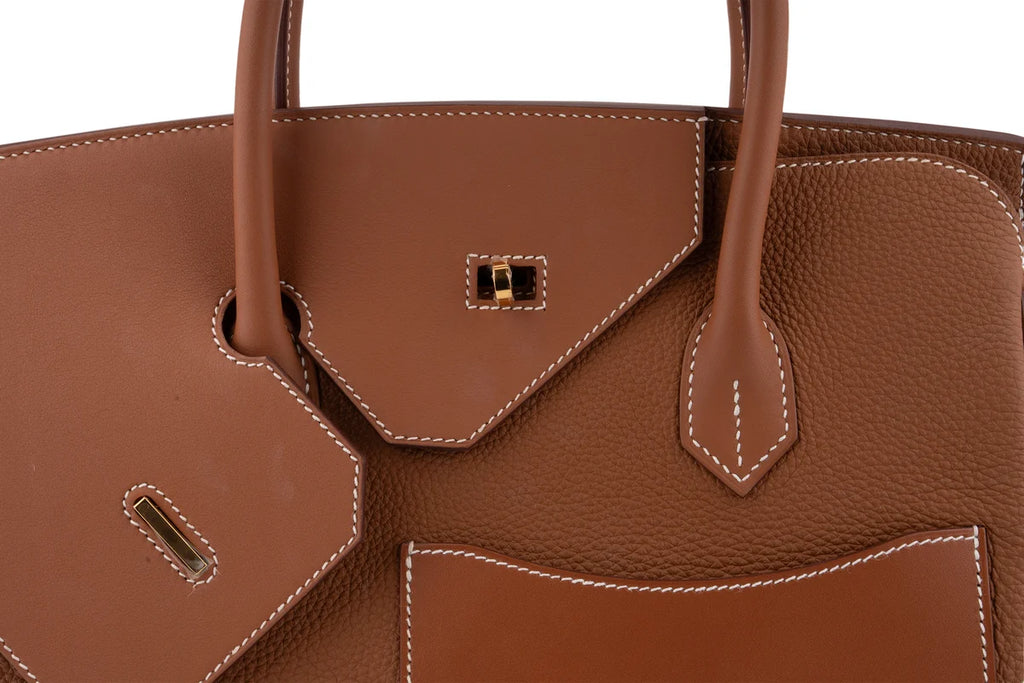 Hermès Birkin 30 Disordre Togo Gold GHW