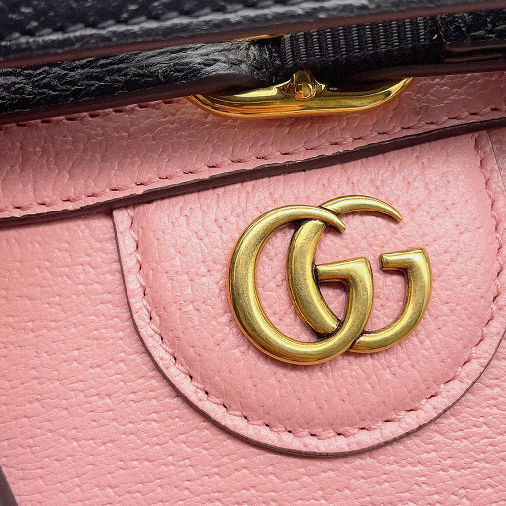 Gucci Diana 2Way Tote Bag Pink Leather Size Small