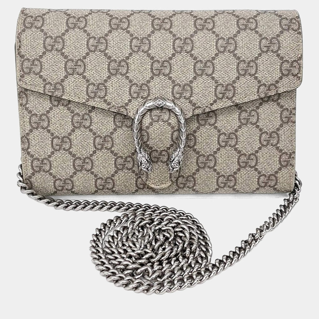 Gucci Beige PVC Dionysus Mini Chain